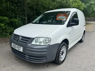 Used VW Caddy 69 HP (50 kW) 2005 White MPV
