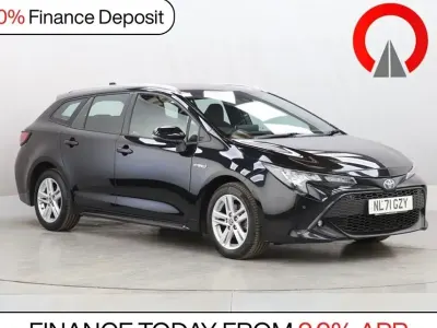 Used Toyota Corolla 122 HP (89 kW) 2021 Black Estate