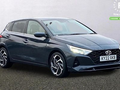Grey Used 2022 Hyundai i20 Premium Hatchback | £15,199 (Fair price)