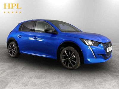 Used Peugeot e-208 GT 100 kW (136 HP) 2023 Blue Hatchback