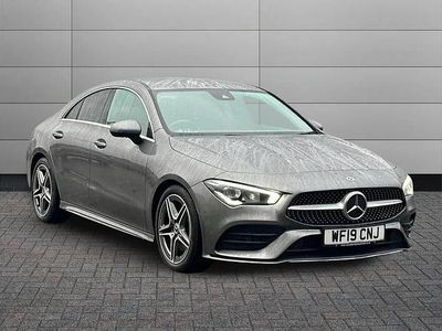 Used Mercedes CLA200 AMG line 161 HP (118 kW) 2019 Grey Coupe