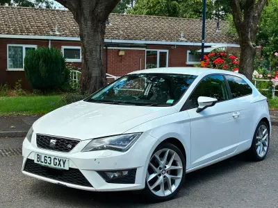 Used Seat Leon FR 2014 White Hatchback