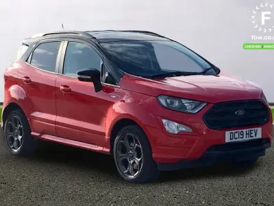 Begagnad Ford Ecosport ST-Line 2019 Röd SUV