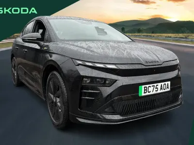 Used Skoda Enyaq iV vRS 250 kW (340 HP) 2026 Black SUV