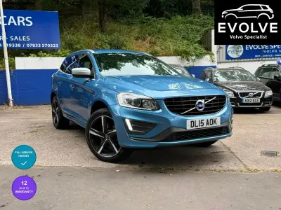 Used Volvo XC60 R-Design 190 HP (139 kW) 2015 Blue SUV