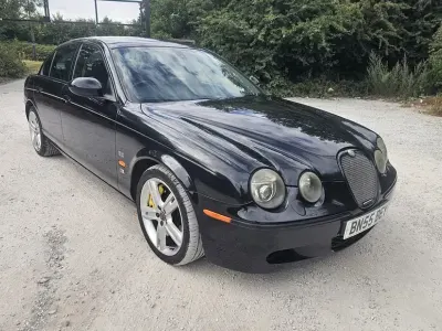 Used Jaguar S-Type R 298 HP (219 kW) 2005 Black Sedan