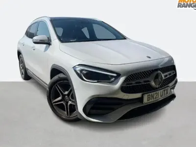 Used Mercedes GLA180 AMG Line Premium Plus 136 HP (100 kW) 2021 White SUV