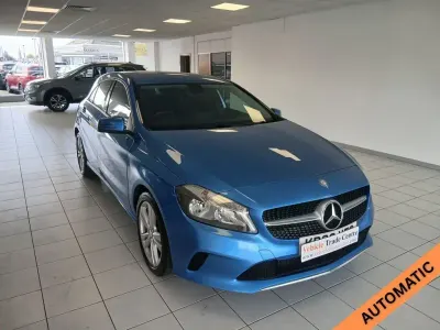 Used Mercedes A180 122 HP (89 kW) 2016 Blue Hatchback