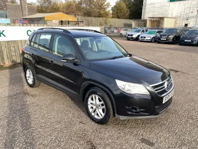 Usado VW Tiguan S 140 CV (102 kW) 2009 Negro SUV