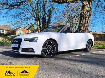 Used Audi A5 Cabriolet S-Line 2015 White Cabriolet