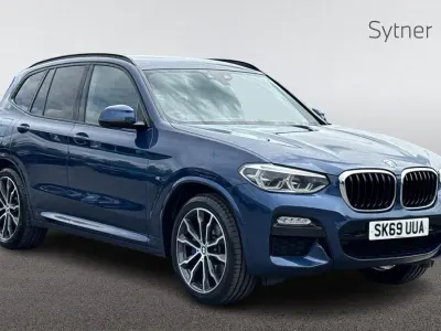 Begagnad BMW X3 M Sport 265 HK (194 kW) 2019 Blå SUV