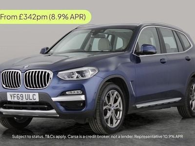 Blue Used 2019 BMW X3 xLine SUV | £21,588 (Super price)