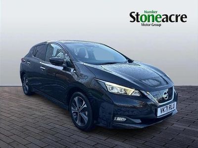 Black Used 2021 Nissan Leaf Tekna Hatchback | £12,995 (Fair price)