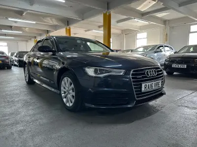 Used Audi A6 Performance 272 HP (200 kW) 2016 Blue Sedan