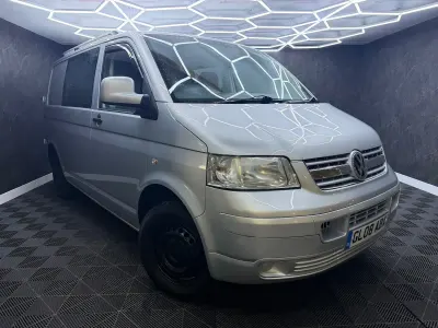 Used VW T5 102 HP (75 kW) 2008 Silver Van