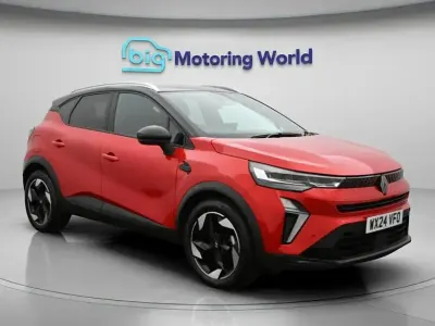 Used Renault Captur Techno 90 HP (66 kW) 2024 Red/black SUV