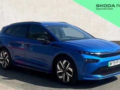 Used Skoda Enyaq iV SportLine 210 kW (286 HP) 2025 Blue SUV