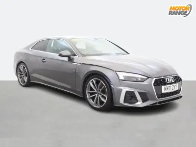 Used Audi A5 S-Line 163 HP (119 kW) 2022 Grey Coupe