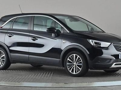 Used Vauxhall Crossland X SRi 83 HP (61 kW) 2020 Black SUV