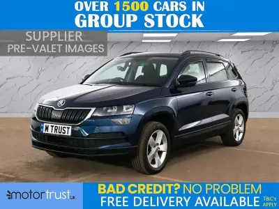 Usado Skoda Karoq SE 115 CV (84 kW) 2020 Azul SUV
