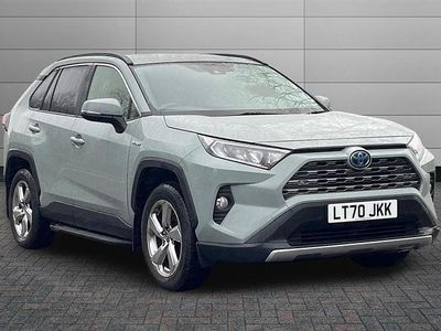Urban khaki Used 2020 Toyota RAV4 Hybrid Design SUV | £19,495 (Fair price)