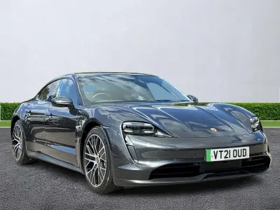 Used Porsche Taycan 350 kW (476 HP) 2021 Grey Sedan