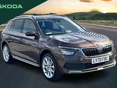 Used Skoda Kamiq SE L 115 HP (84 kW) 2021 Brown SUV