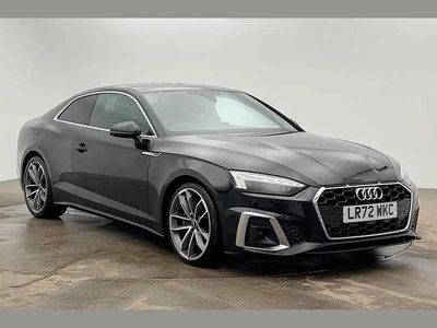 Used Audi A5 S-Line 200 HP (147 kW) 2022 Black Coupe