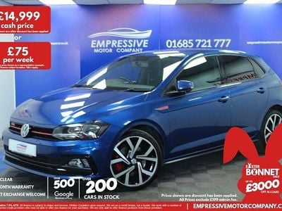 Usado VW Polo GTI 200 HP (147 kW) 2019 Azul Citadino