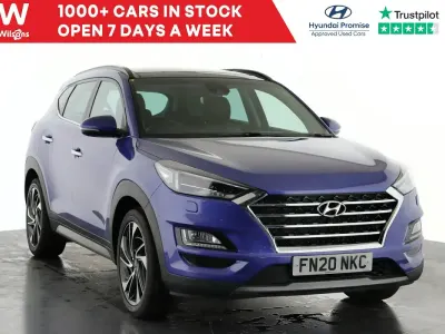 Used Hyundai Tucson Premium SE 2020 Blue SUV