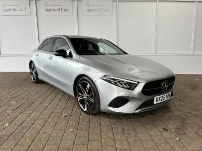 Used Mercedes A180 Sport Edition 136 HP (100 kW) 2025 Silver Hatchback