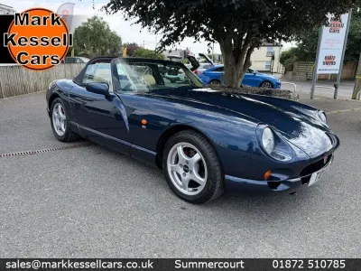 Used TVR Chimaera 285 HP (209 kW) 1999 Blue Cabriolet