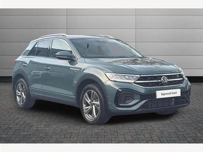 Blue Used 2025 VW T-Roc R-line SUV | £25,990 (Fair price)
