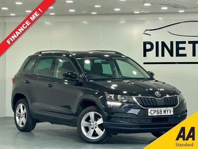 Used Skoda Karoq SE 115 HP (84 kW) 2018 Black SUV
