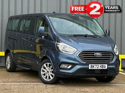 Used Ford Tourneo Custom Titanium 130 HP (95 kW) 2022 Chrome metallic (metallic colour) Van