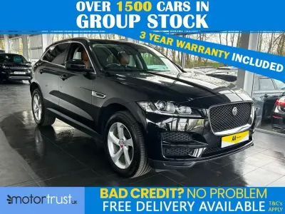 Usado Jaguar F-Pace Portfolio 180 HP (132 kW) 2019 Preto SUV