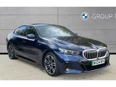 Used BMW i5 M Sport 250 kW (340 HP) 2024 Blue Sedan