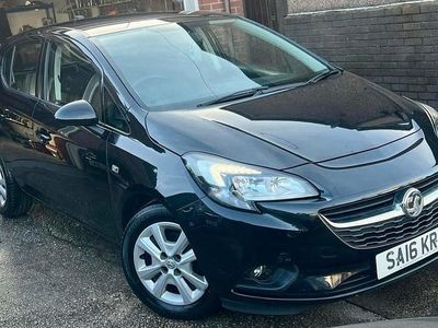 Used Vauxhall Corsa Design Edition 2016 Black Hatchback
