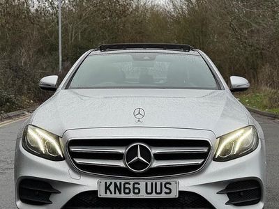 Used Mercedes E220 AMG Line Premium 2016 Silver Sedan