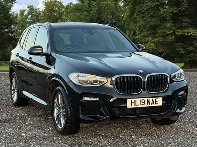 Black Used 2019 BMW X3 M Sport SUV | £20,395 (Good price)
