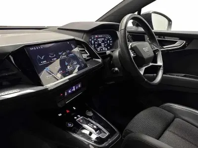Used Audi Q4 e-tron S-Line 150 kW (204 HP) 2023 Mauve/purple SUV