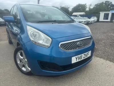 Used Kia Venga 90 HP (66 kW) 2011 Blue Hatchback