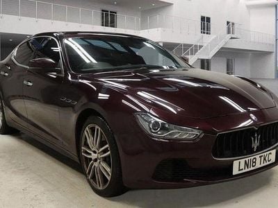 Used Maserati Ghibli 2018 Red Sedan