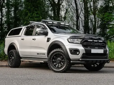 Używany Ford Ranger Wildtrack 2021 Srebrny Pickup
