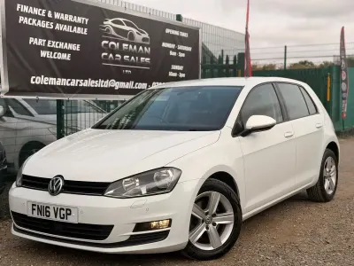 Used VW Golf VII Edition 2016 White Hatchback