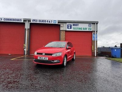 Red Used 2014 VW Polo SE Hatchback | £4,890 (Good price)