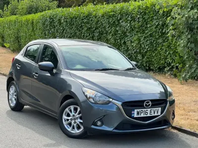 Used Mazda 2 90 HP (66 kW) 2016 Grey Hatchback