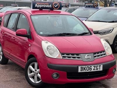 Used Nissan Note SE 109 HP (80 kW) 2006 Red Hatchback