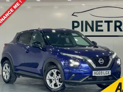 Used Nissan Juke N-Connecta 117 HP (86 kW) 2020 Blue SUV