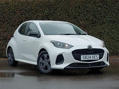 White Used 2024 Mazda 2 Exclusive-Line Hatchback | £14,998 (Fair price)